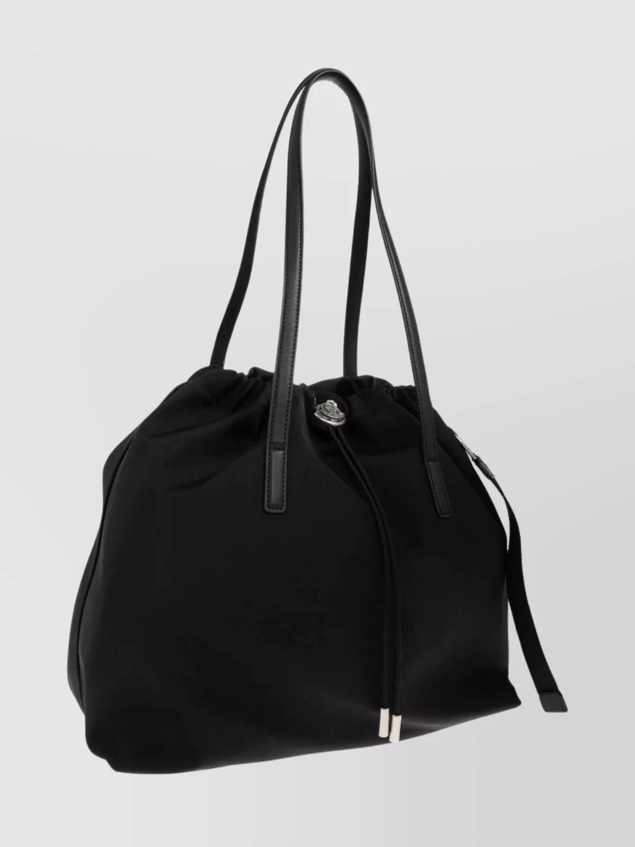 Moncler Modern Drawstring Tote Metal Accents