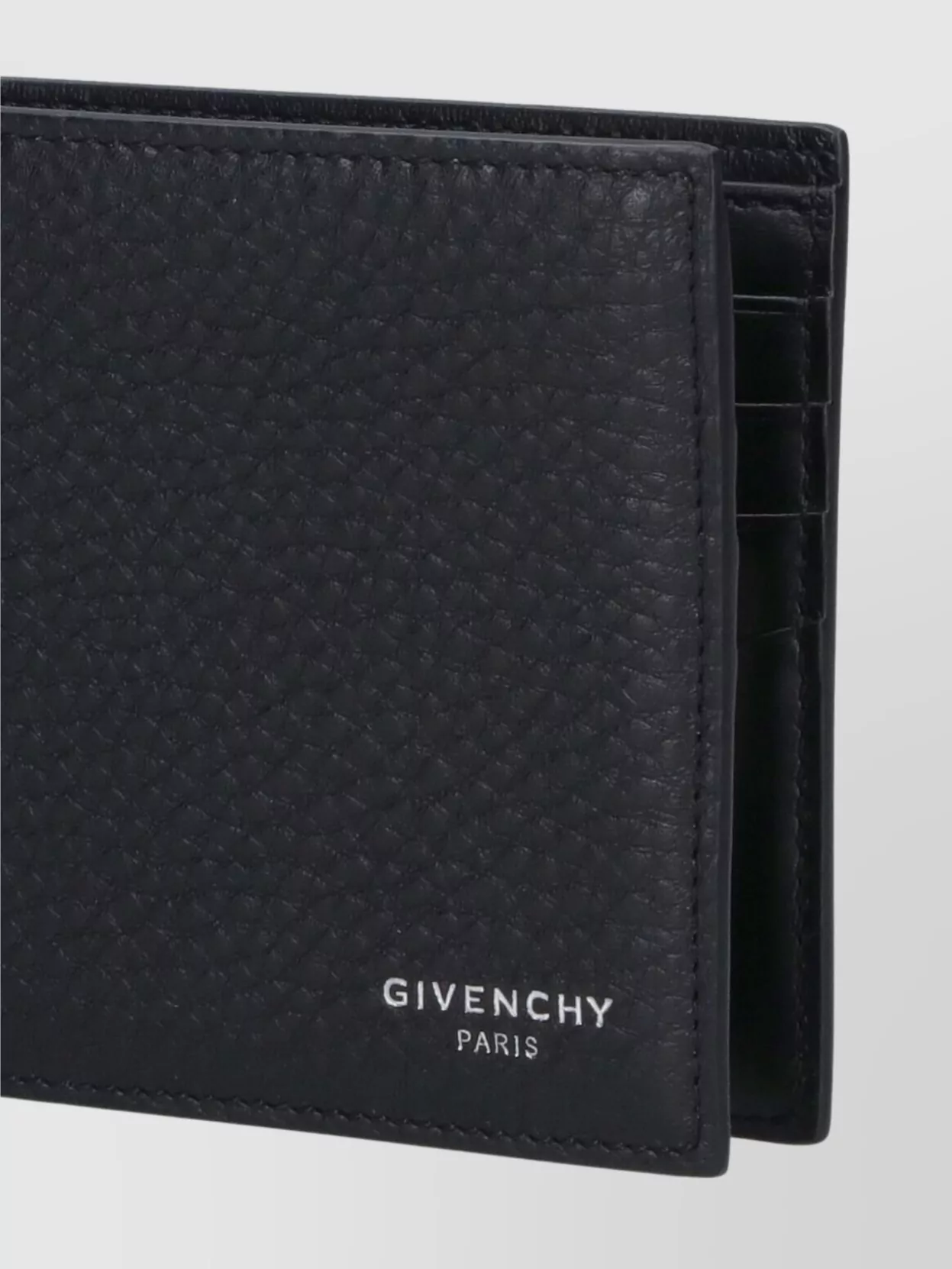Givenchy Folded Bifold Wallets Textured Finish