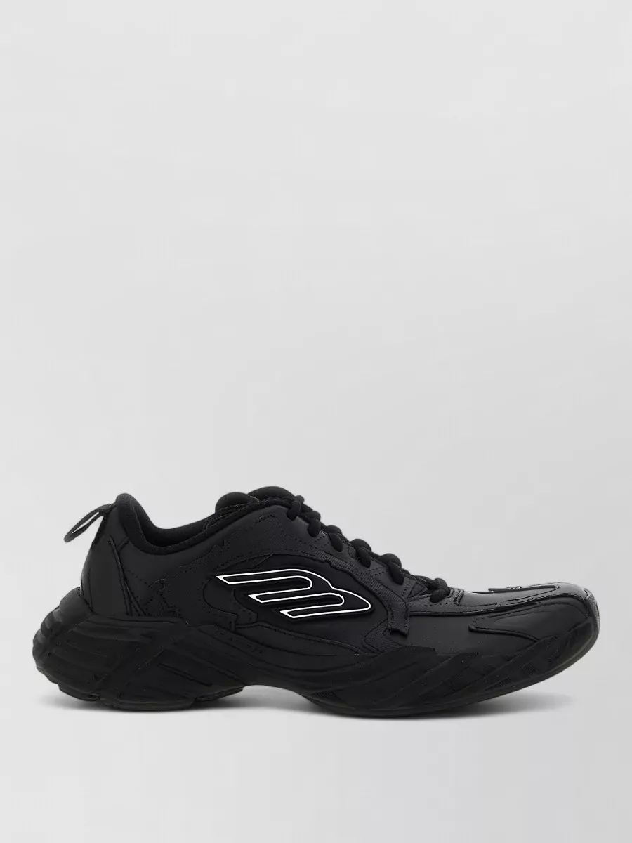 Balenciaga Leather Low-Top Sneakers