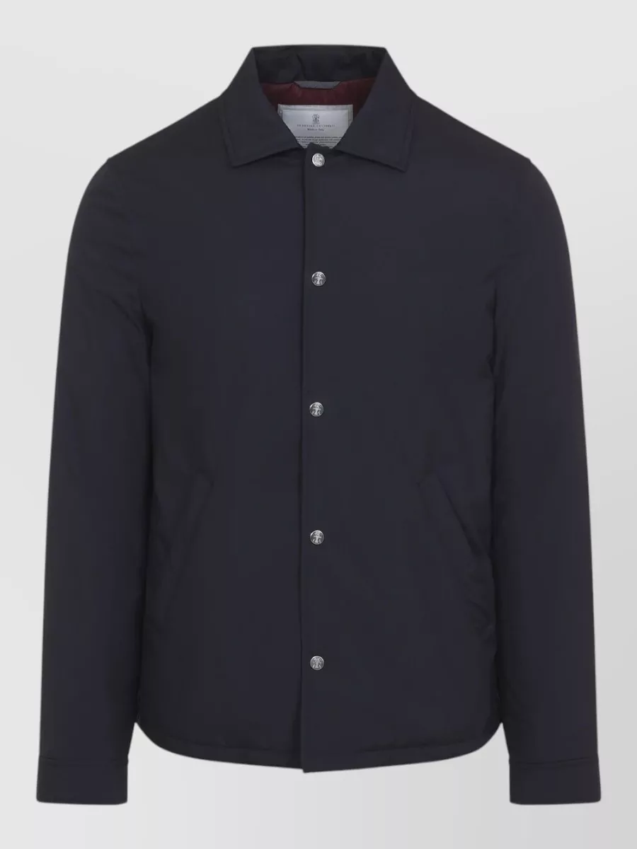 Brunello Cucinelli Water resistant single breasted coat