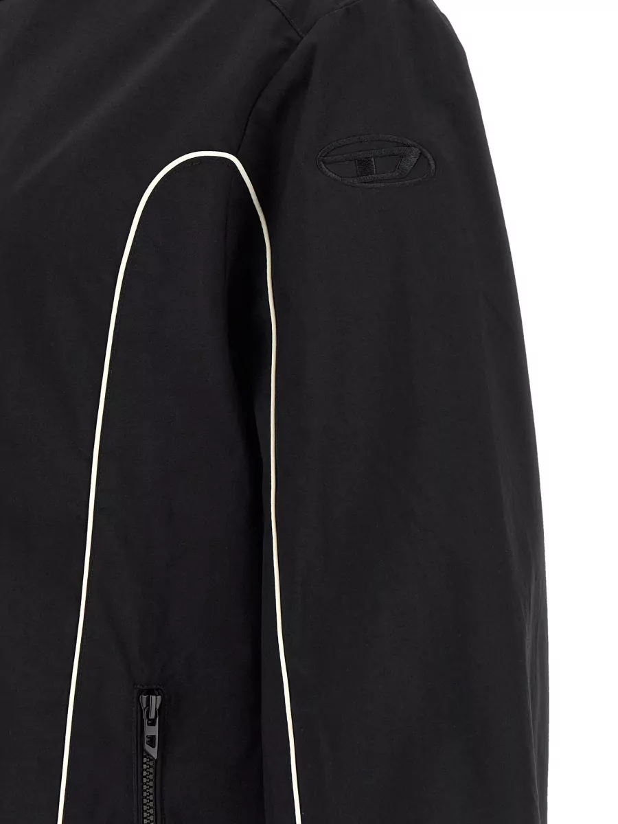 Diesel Hooded Regular-Fit Raincoat