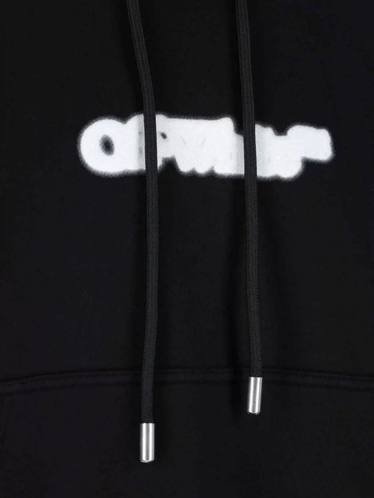 Off-White Sweater Hood Kangaroo Pocket
