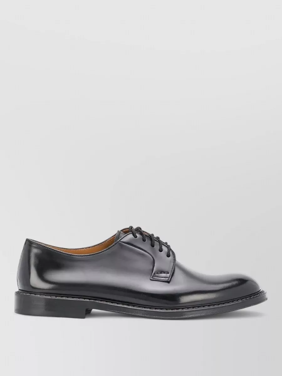 Doucal's Leather Derby Shoes