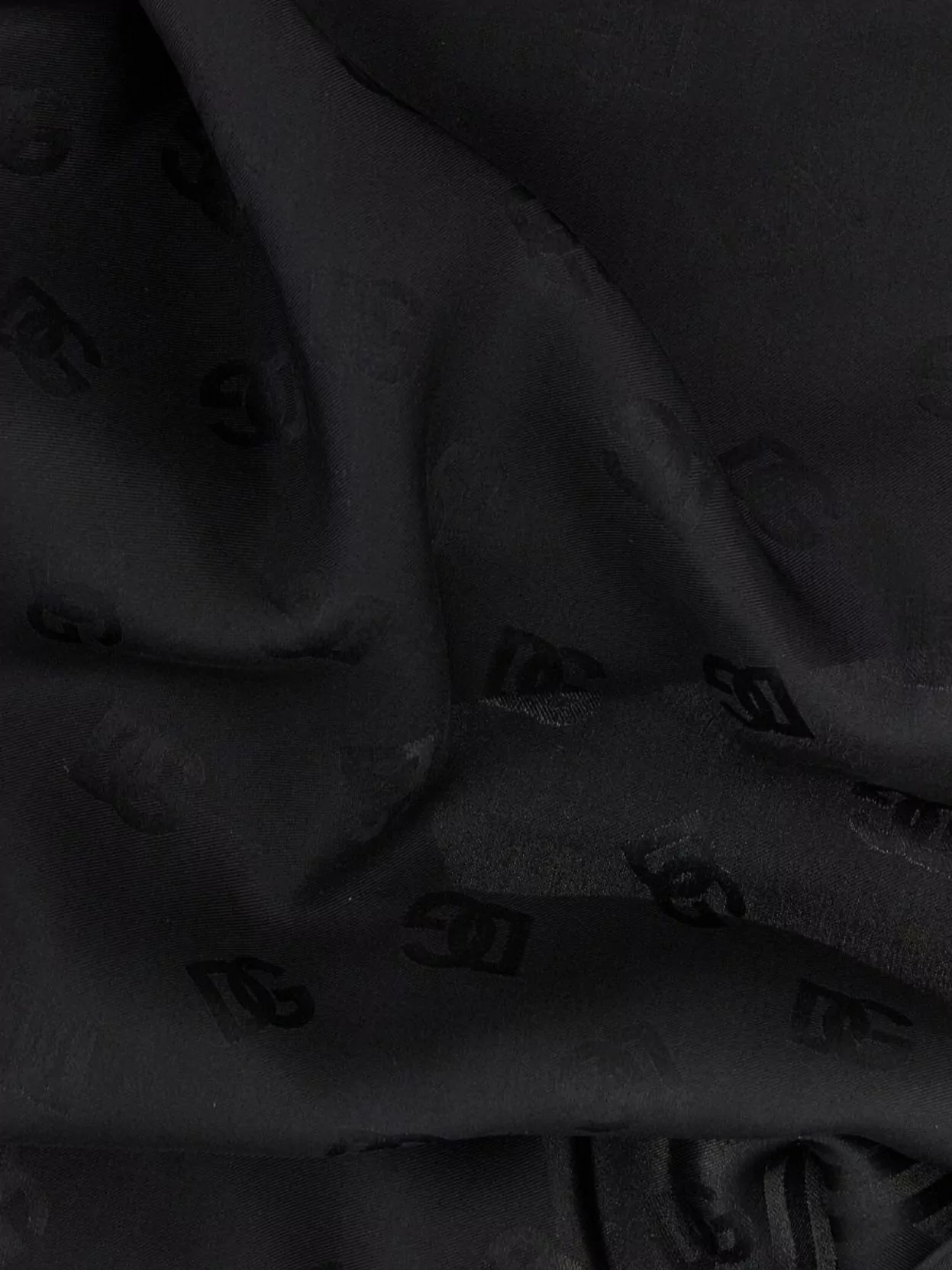 Dolce&Gabbana Monogrammed Scarf Soft Texture