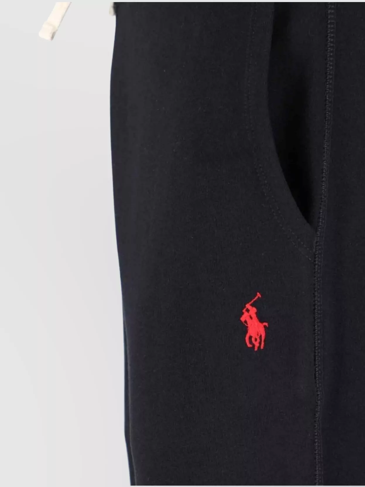 Polo Ralph Lauren Straight Leg Trousers With Elastic Waistband And Cuffs