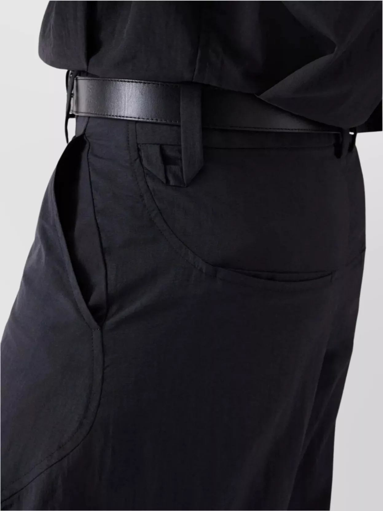 Jacquemus Molino Cargo High Waist Wide Leg Trousers