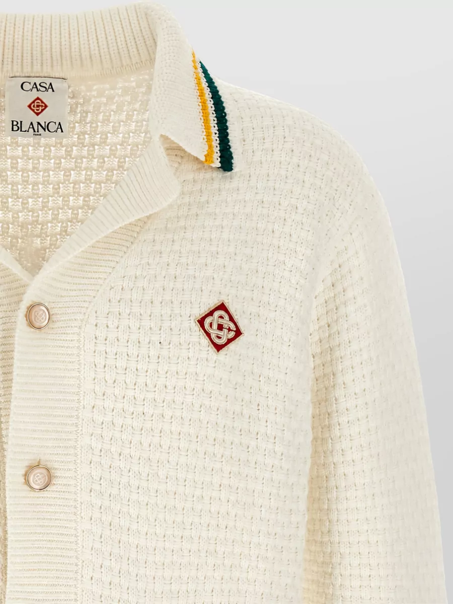 Casablanca Crochet Cardigan