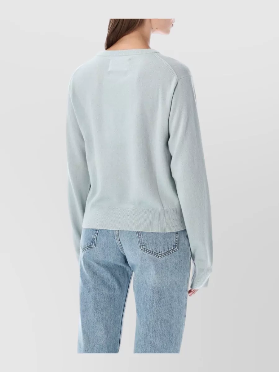 Extreme Cashmere Cashmere Ribbed Crew Neck Jumper