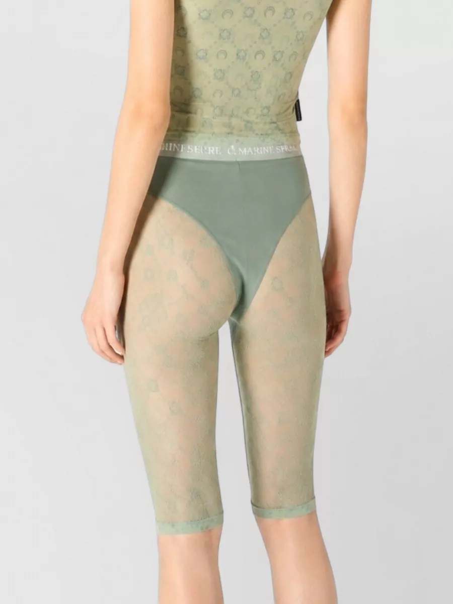 Marine Serre Mesh Nightdress