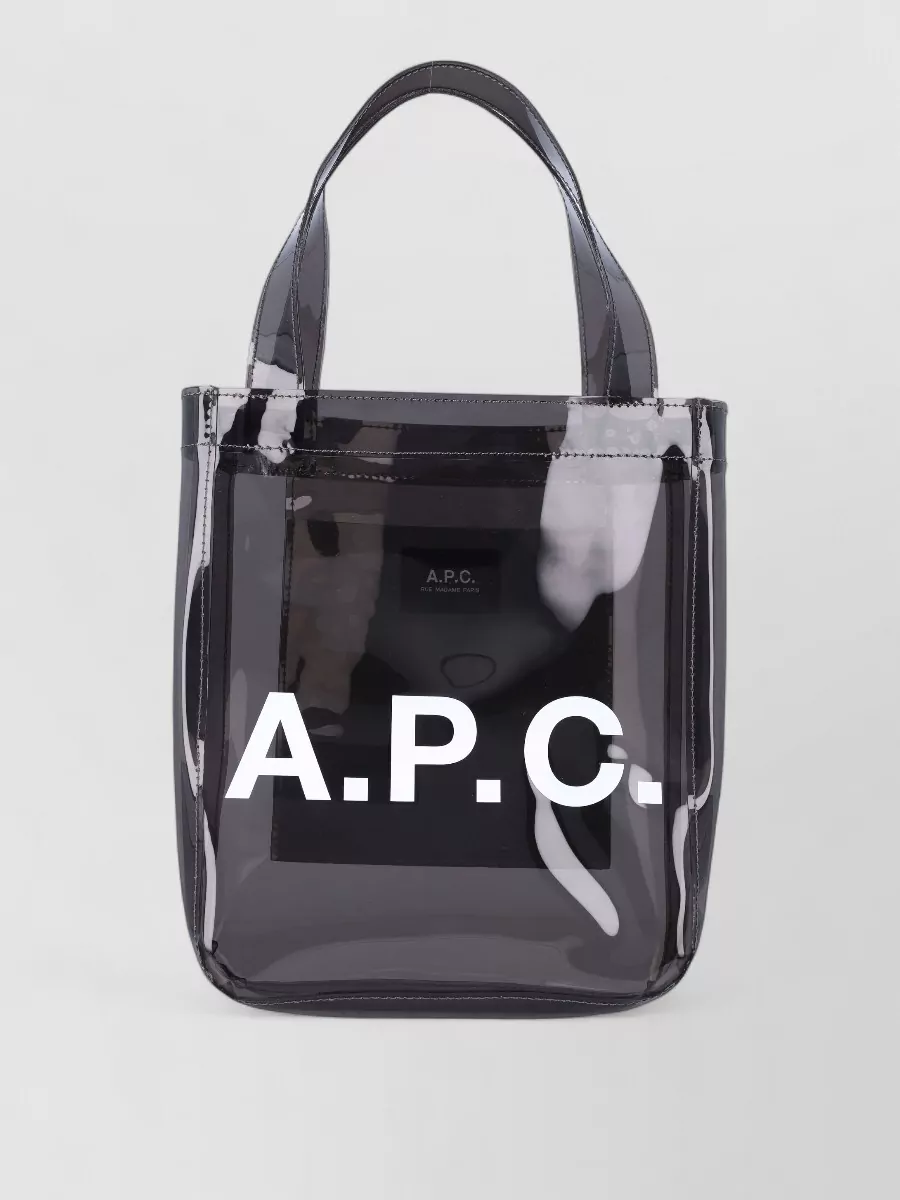 A.p.c. Lou Small Pvc Tote Bag