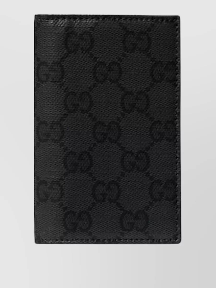 Gucci coated fabric card holder