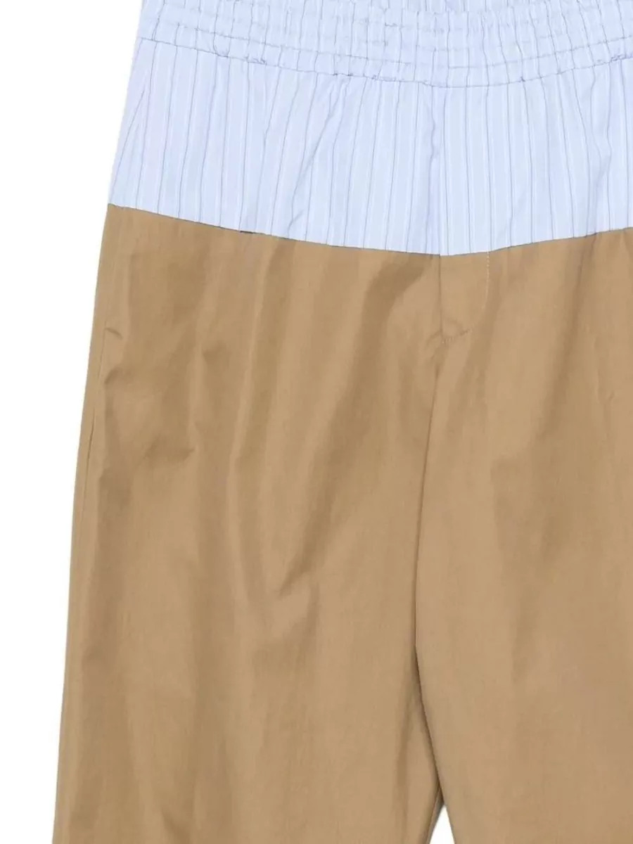Dries Van Noten Cotton Wide-Leg Trousers
