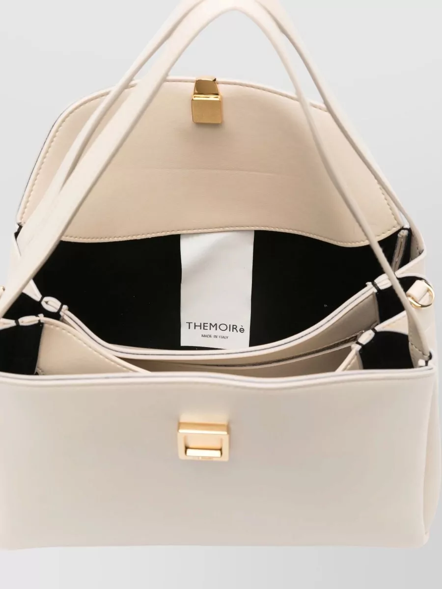 Themoiré Na Leather Shoulder Bag