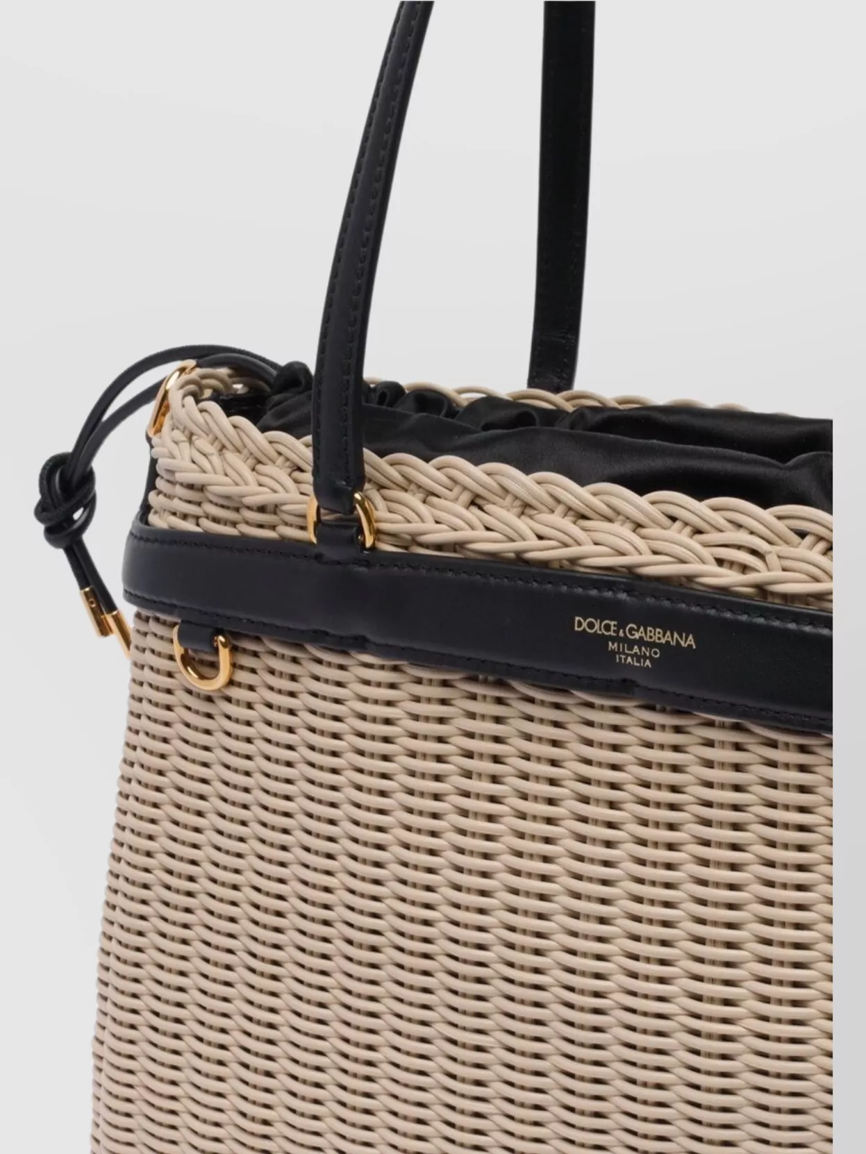 Dolce & Gabbana Carla Shoulder Bag Knotted Accents