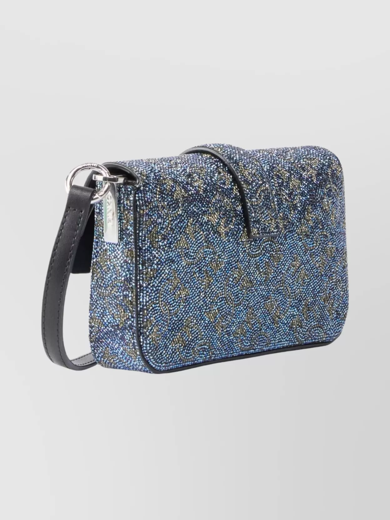 Pinko Love Bag One Leather Clutch Bag