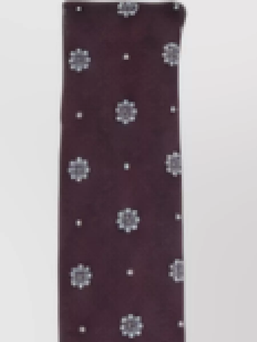 Saint Laurent silk jacquard tie