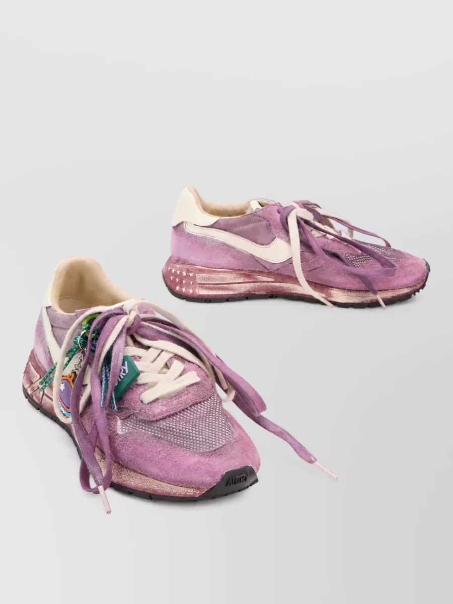 Autry Leather And Nylon Sneakers