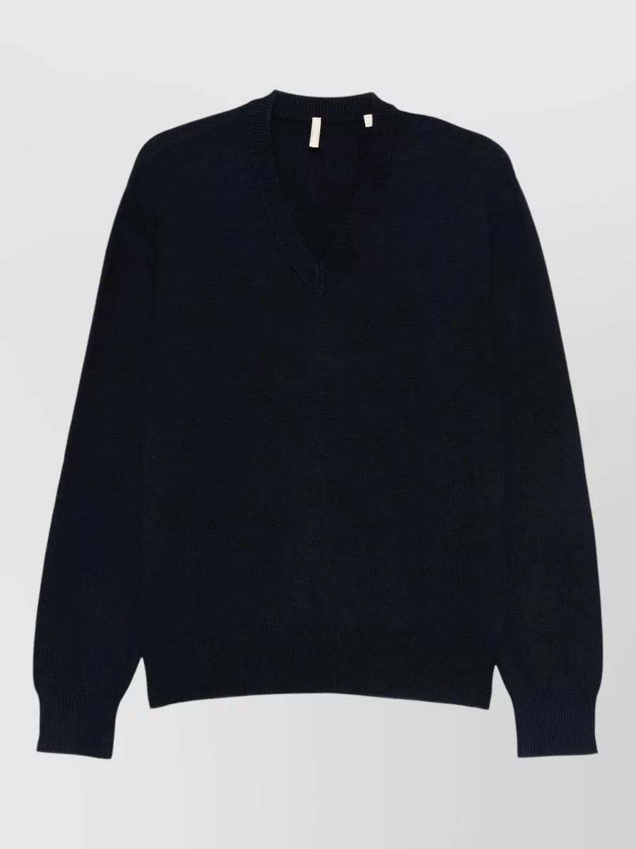 Sunflower merino wool v-neck sweater