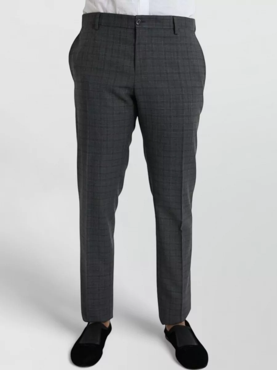 Dolce&Gabbana Checked Double-Breasted Suit