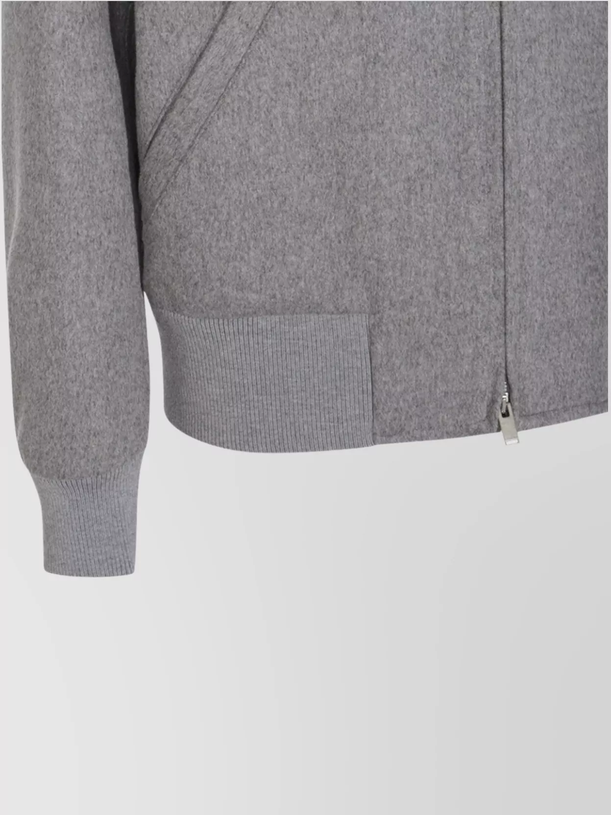 Lardini Relaxed Fit Jacket Ribbed Trims