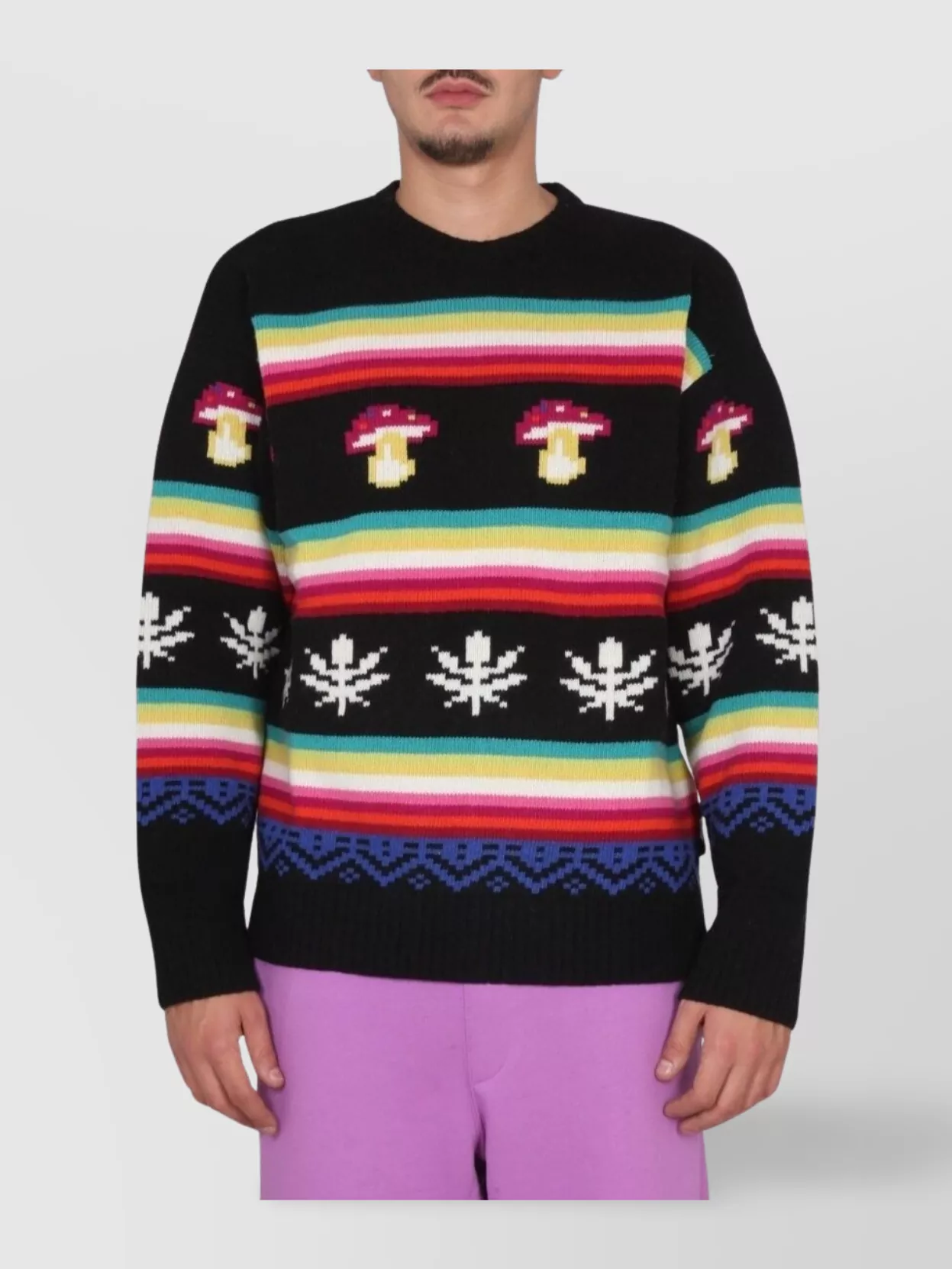 Msgm Wool Crew Neck Sweater