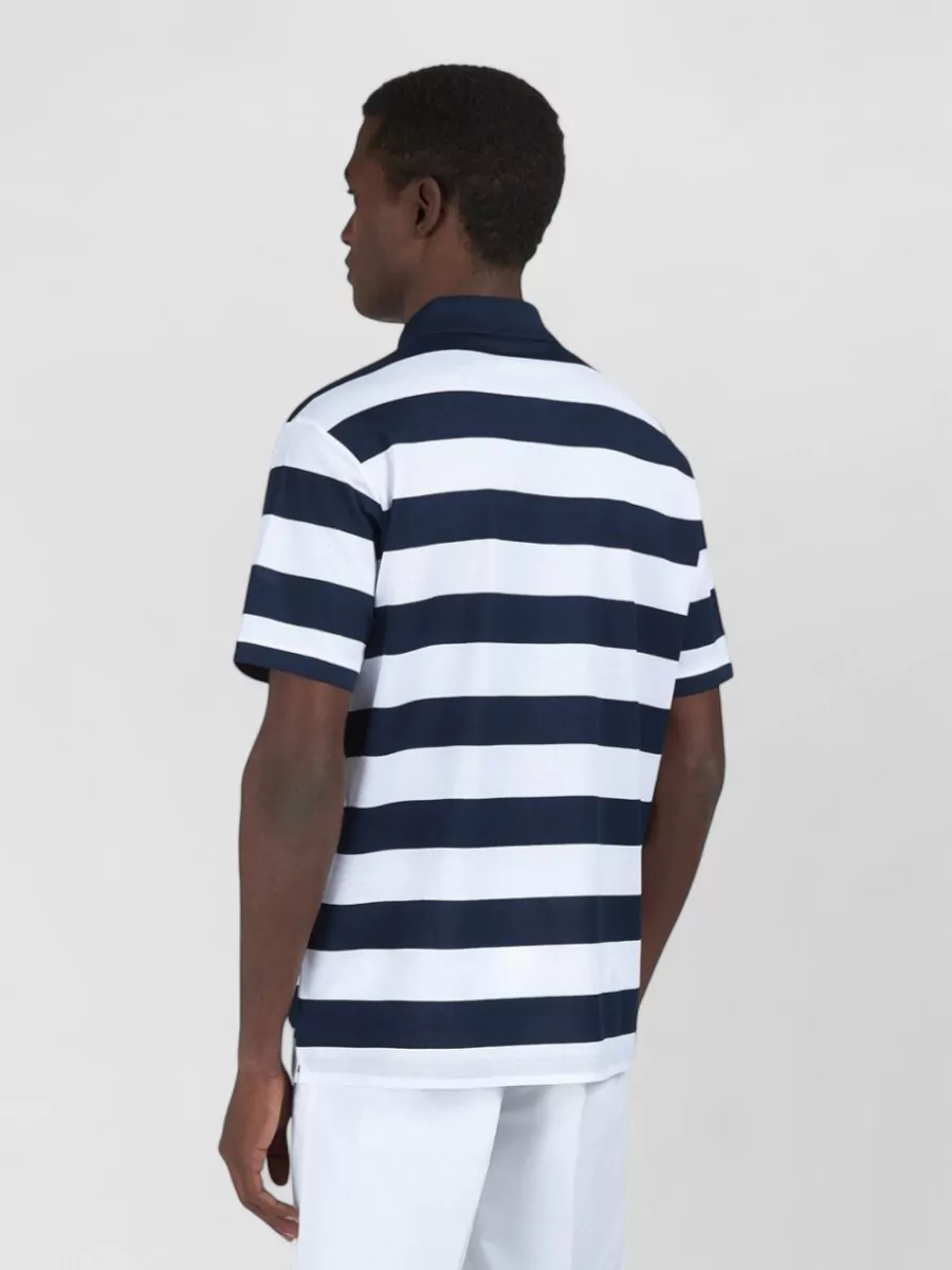 Paul & Shark Striped Cotton Polo Shirt