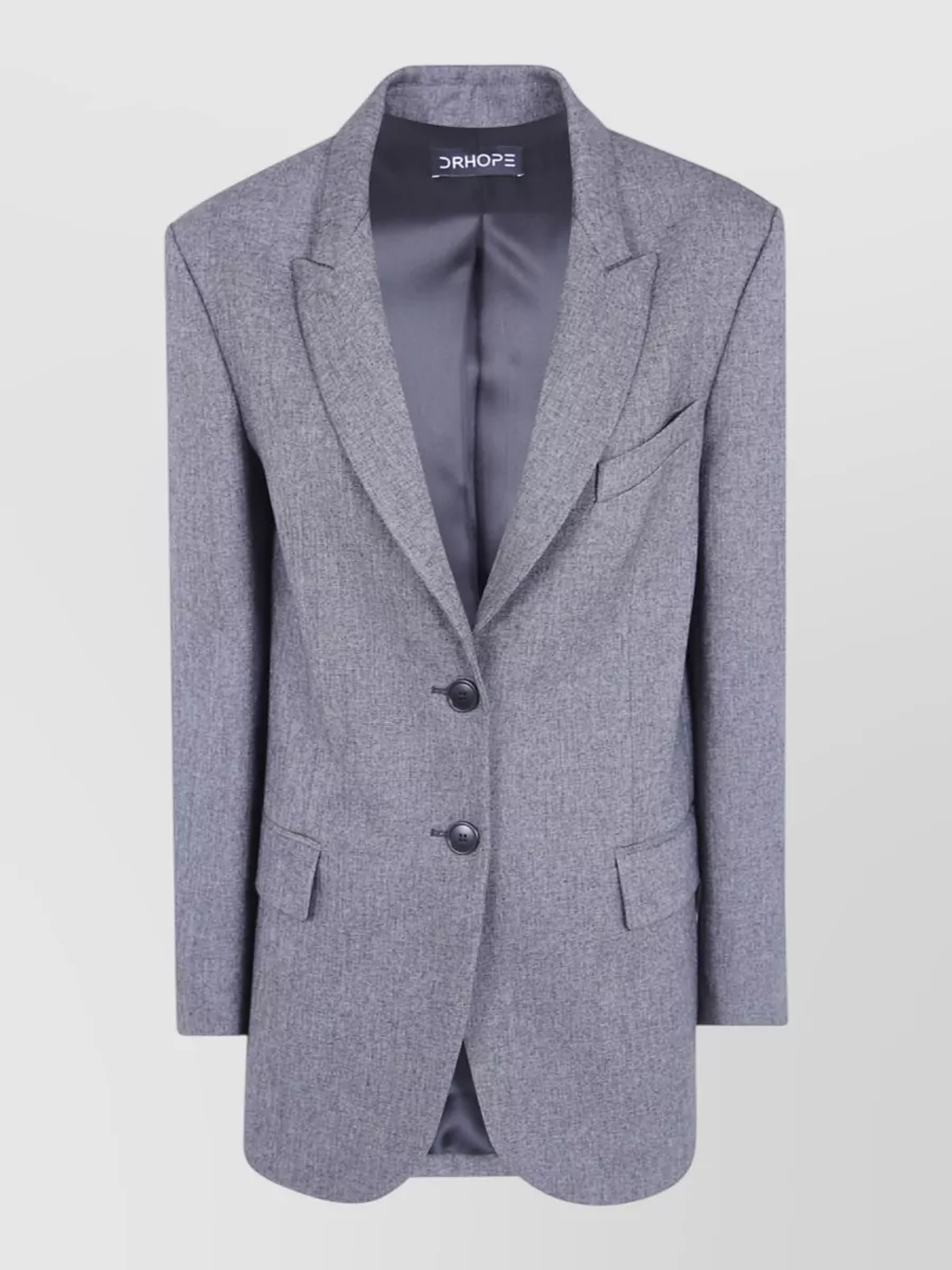 DrHope single-breasted blazer jacket
