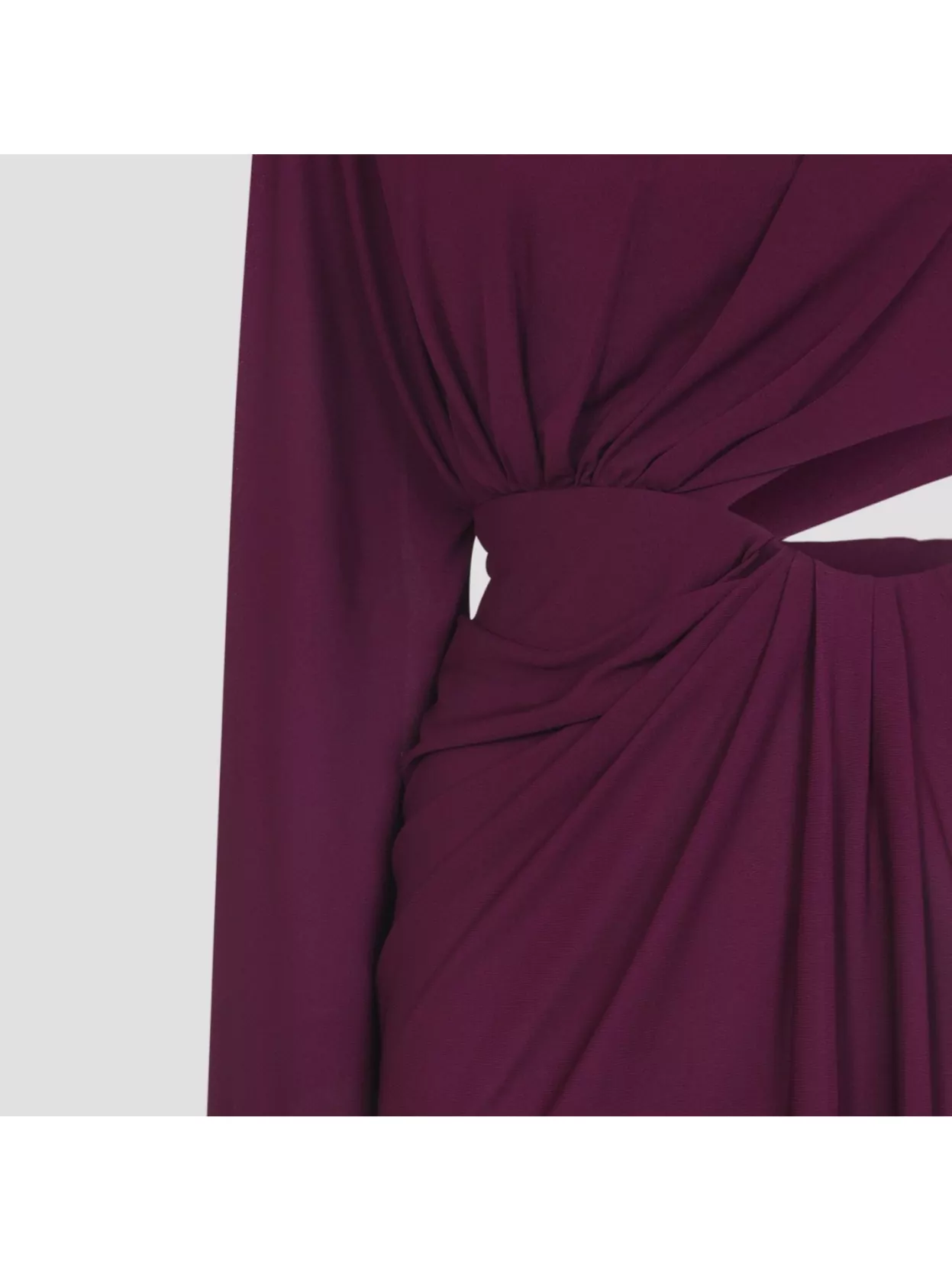 Giambattista Valli One Shoulder Floor-Length Dress With Cut-Out Waist