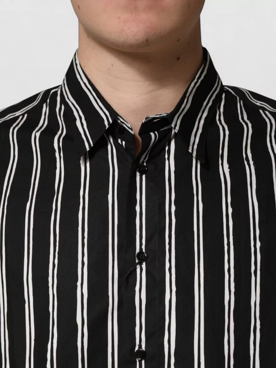 Dolce&Gabbana Striped Cotton Dress Shirt