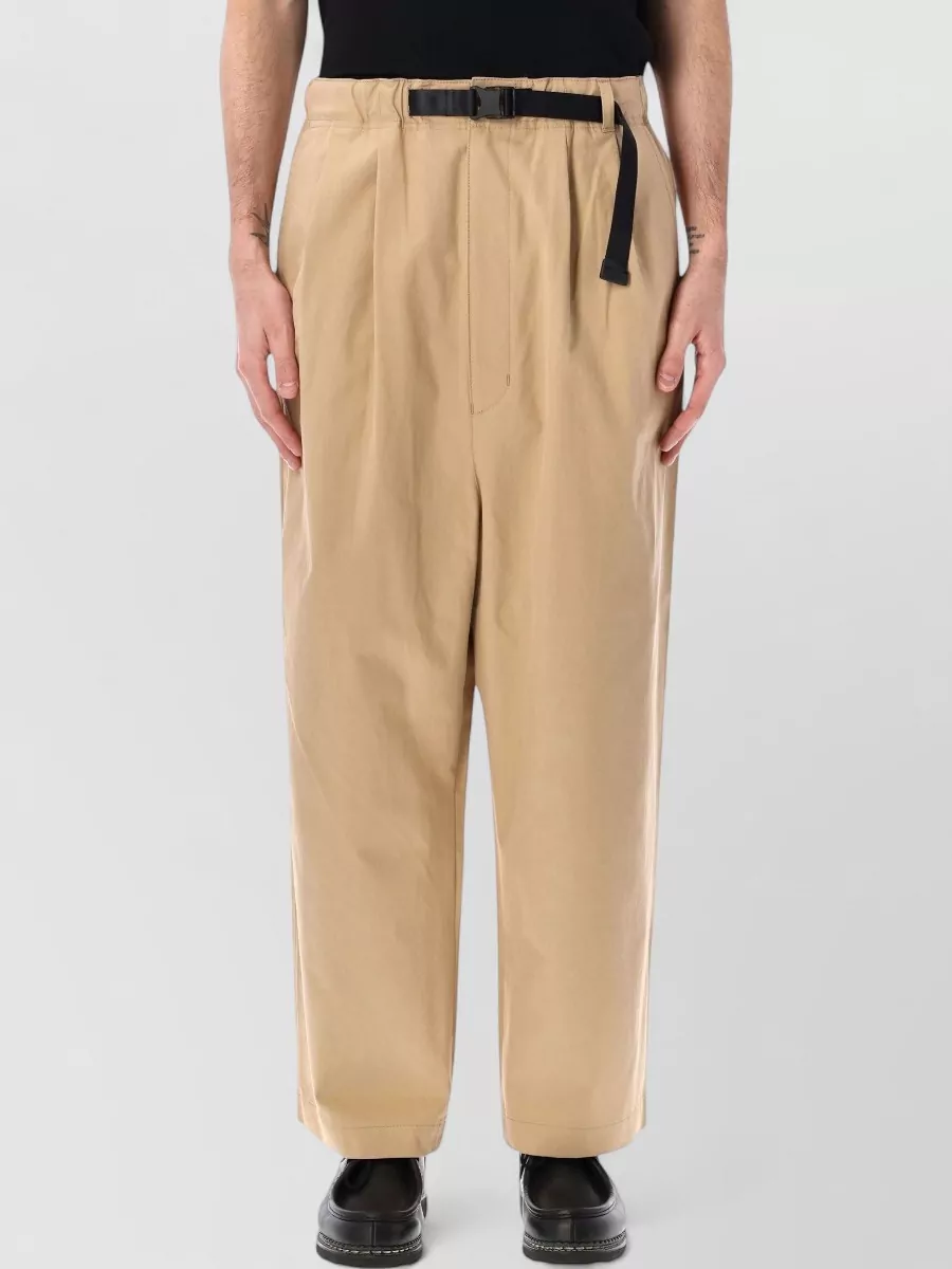Comme Des Garçons Homme Cotton wide-leg trousers