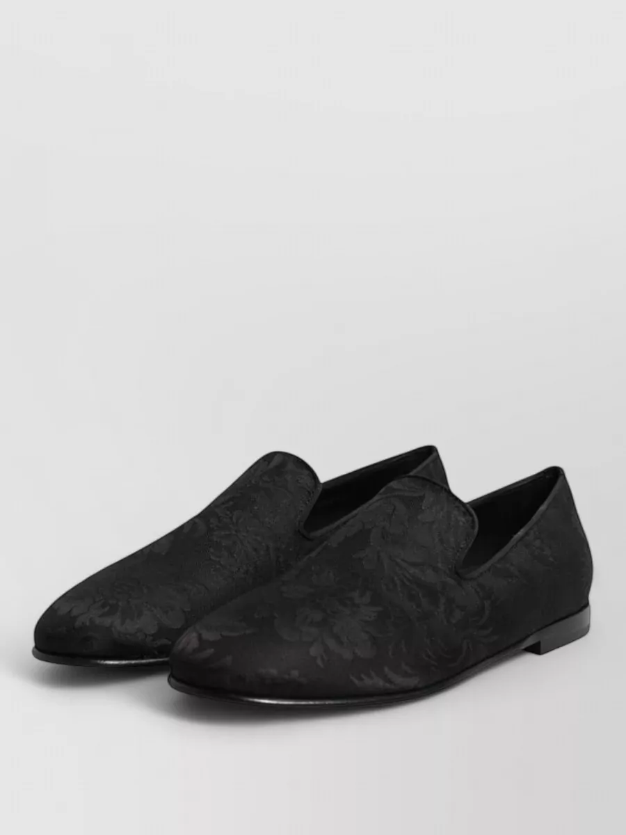 Dolce&Gabbana Floral-Jacquard Loafers