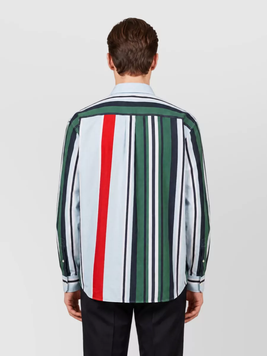Loewe Striped Cotton Relaxed-Fit Shirt