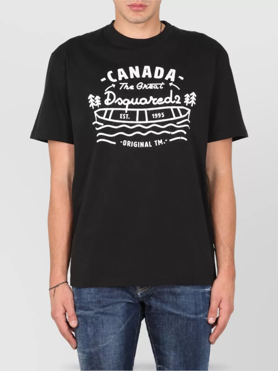 Dsquared2 logo print t-shirt