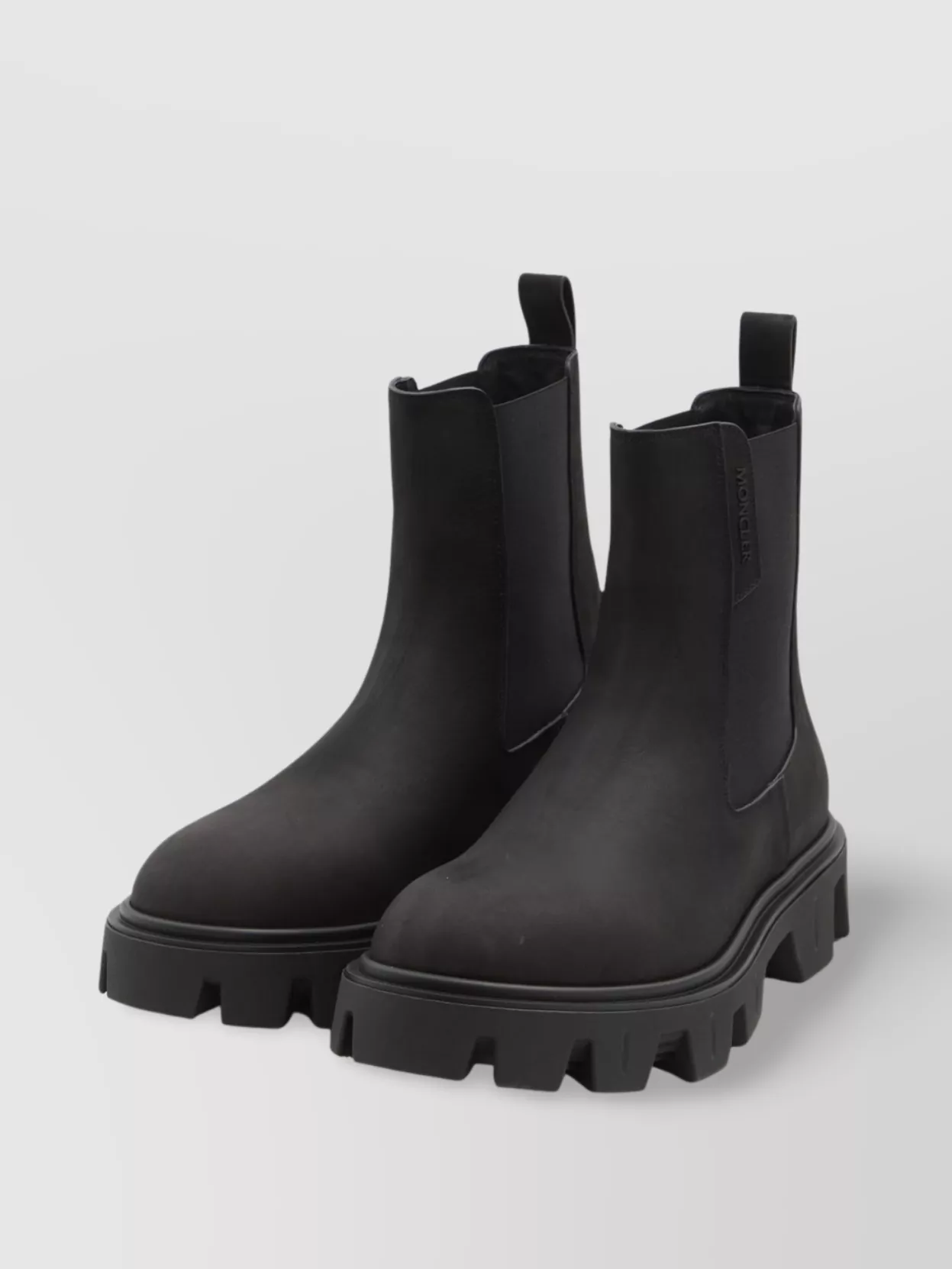 Moncler Chelsea Peak City Boots Nubuck