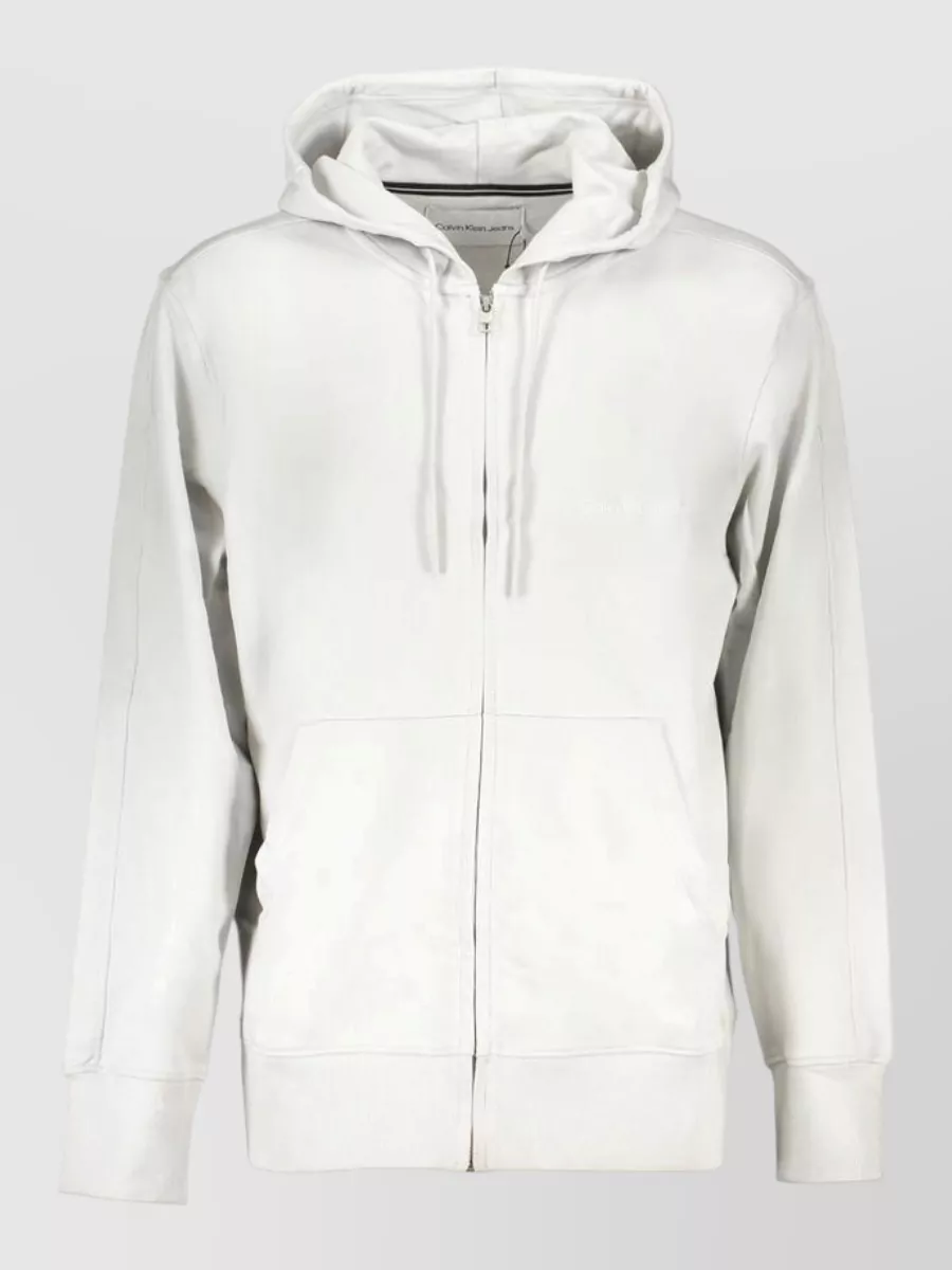 Calvin Klein cotton zip up hoodie