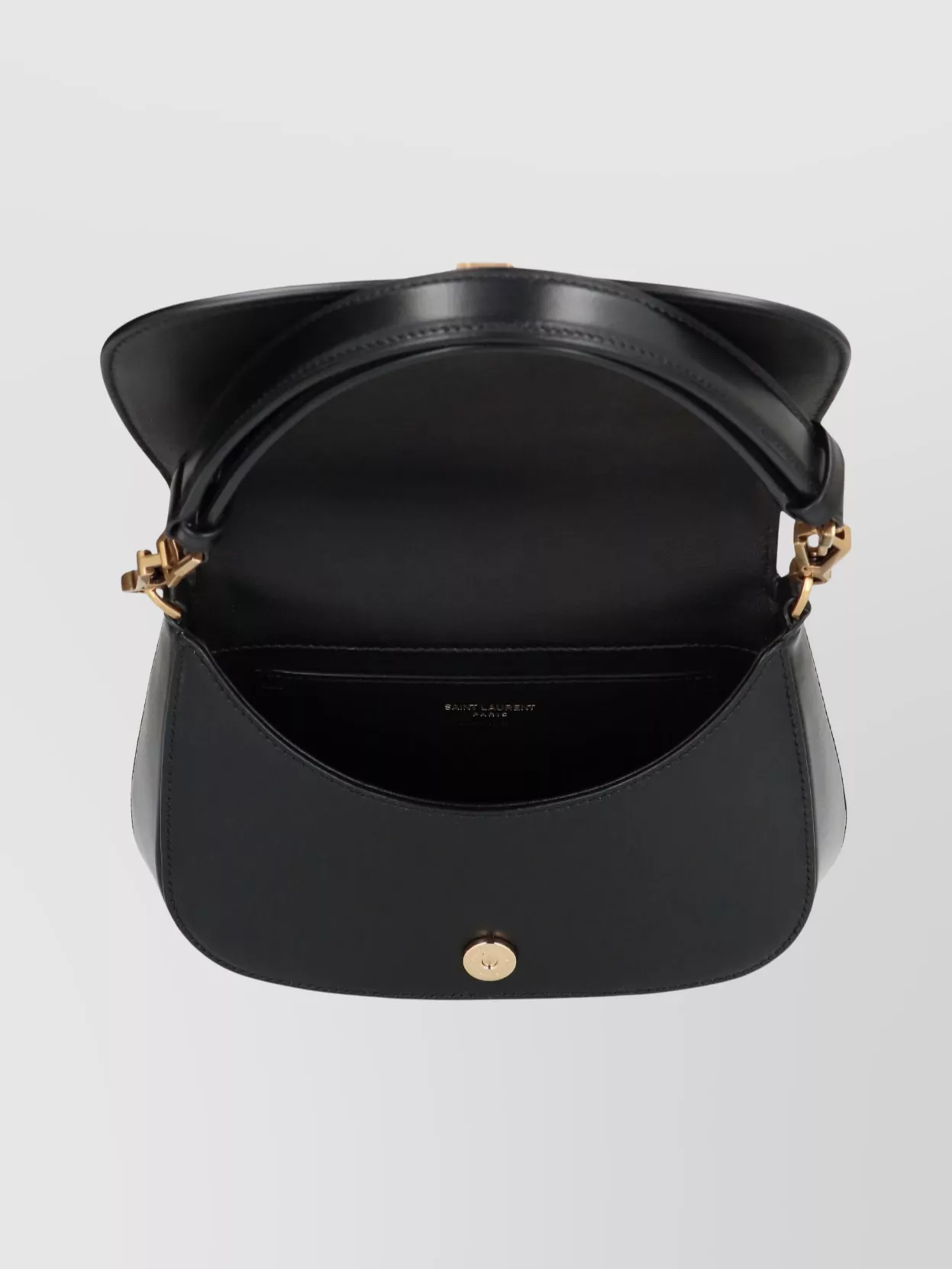 Saint Laurent Mini Handbag Featuring Leather Handle
