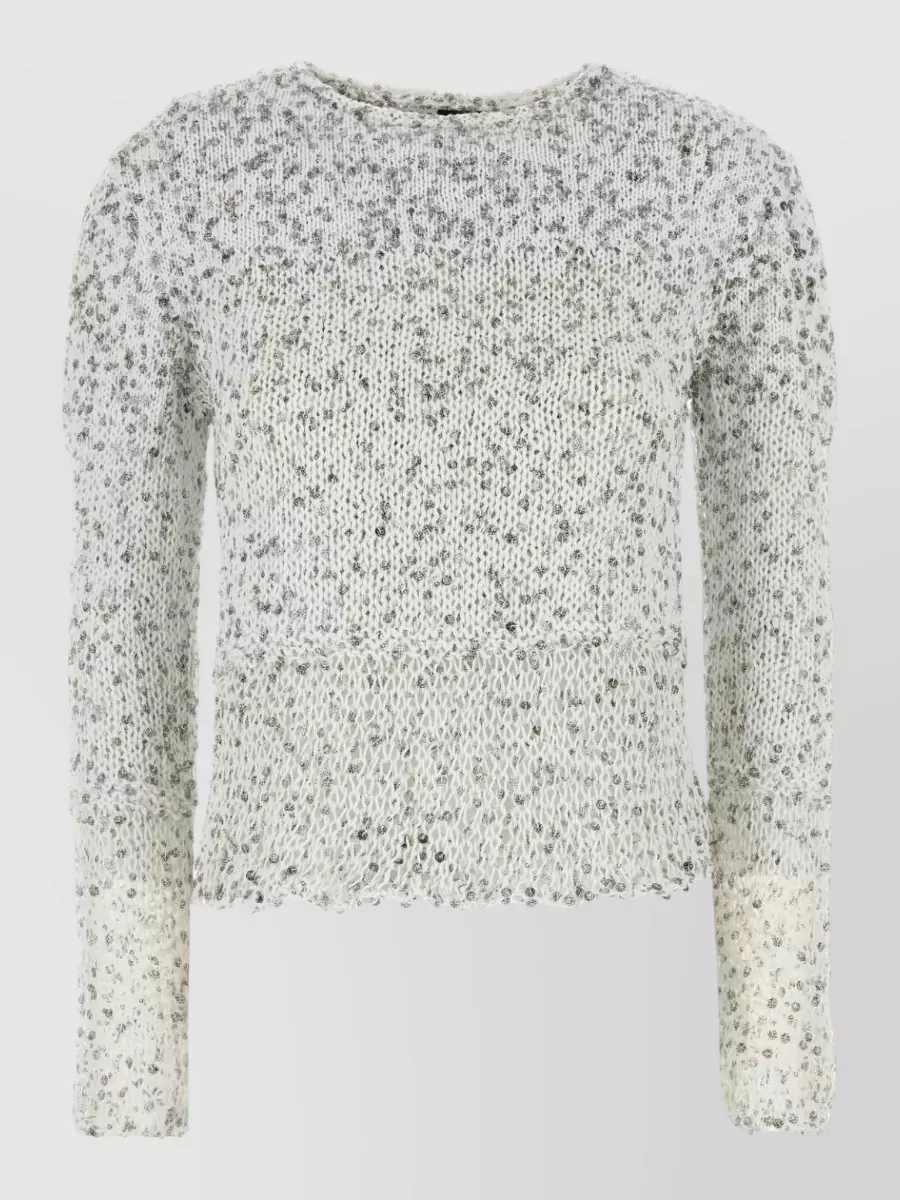 Loewe Paula's Ibiza embellished knitted top