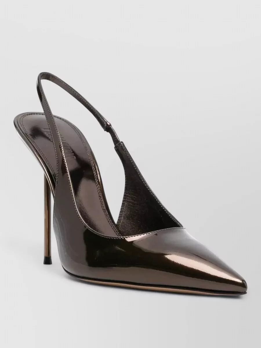 Paris Texas Patent leather slingback pumps