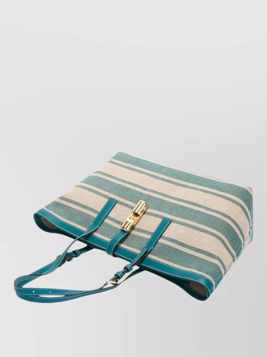 Furla Silk Nylon Tote Bag