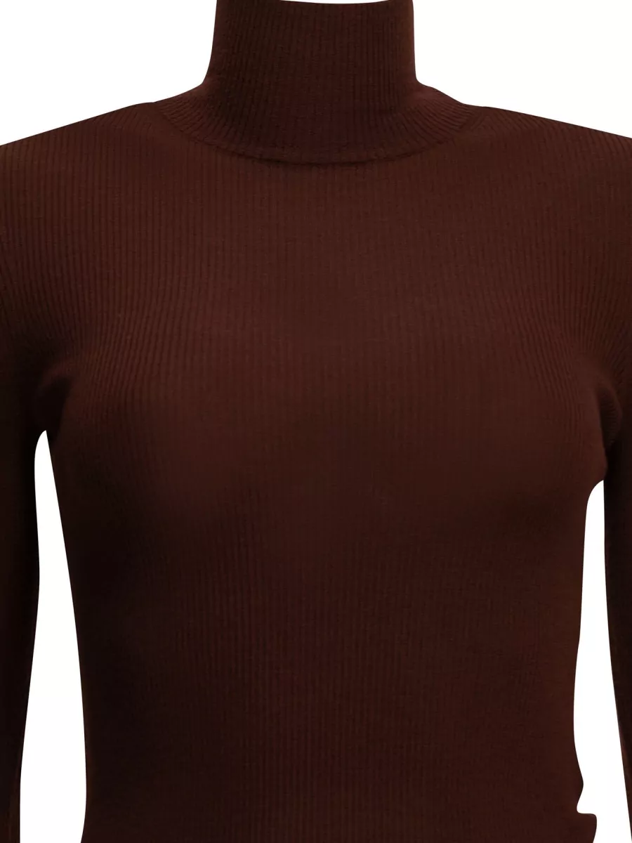 Max Mara Virgin Wool Turtleneck Sweater