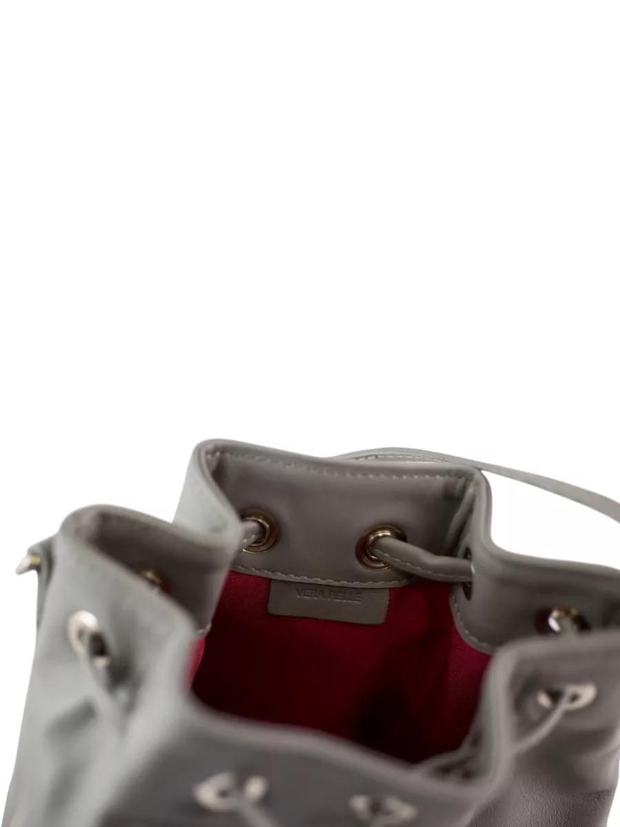La Rose Leather Satchel Bag