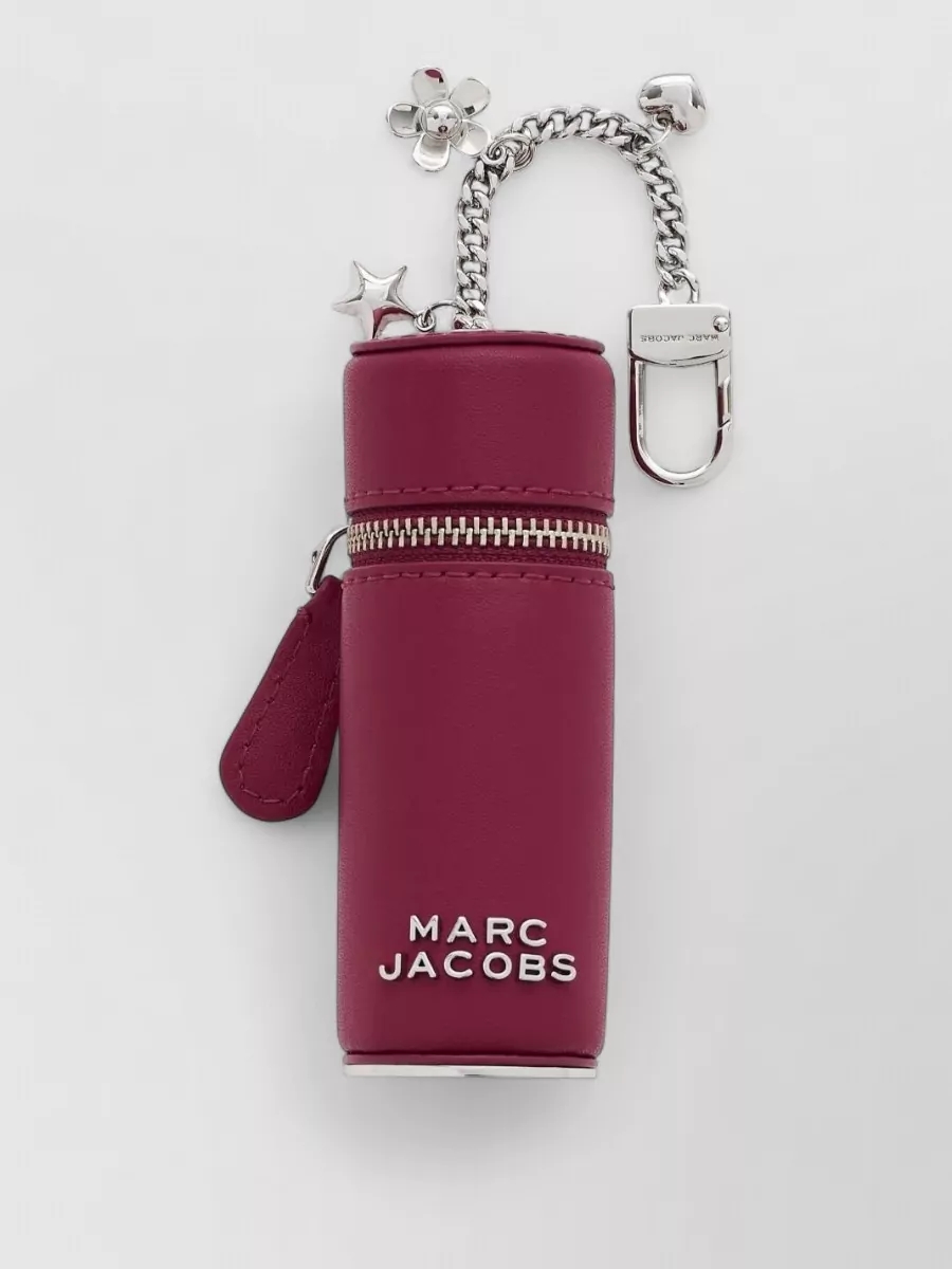 Marc Jacobs leather bag charm