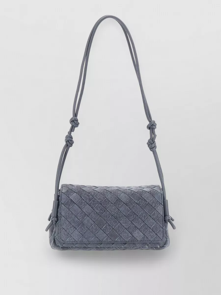 Bottega Veneta notturno leather shoulder bag