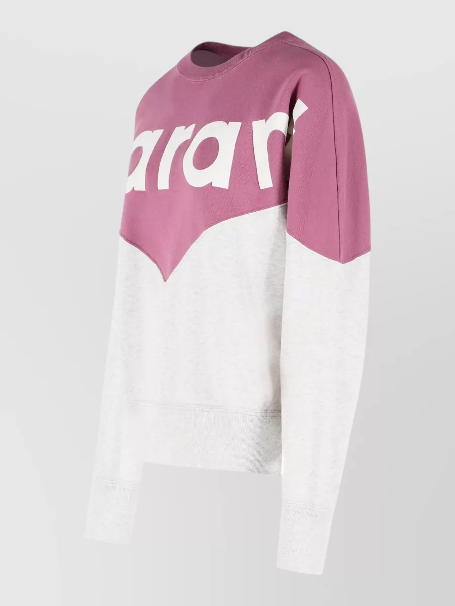 Isabel Marant Etoile Cotton Logo Sweatshirt