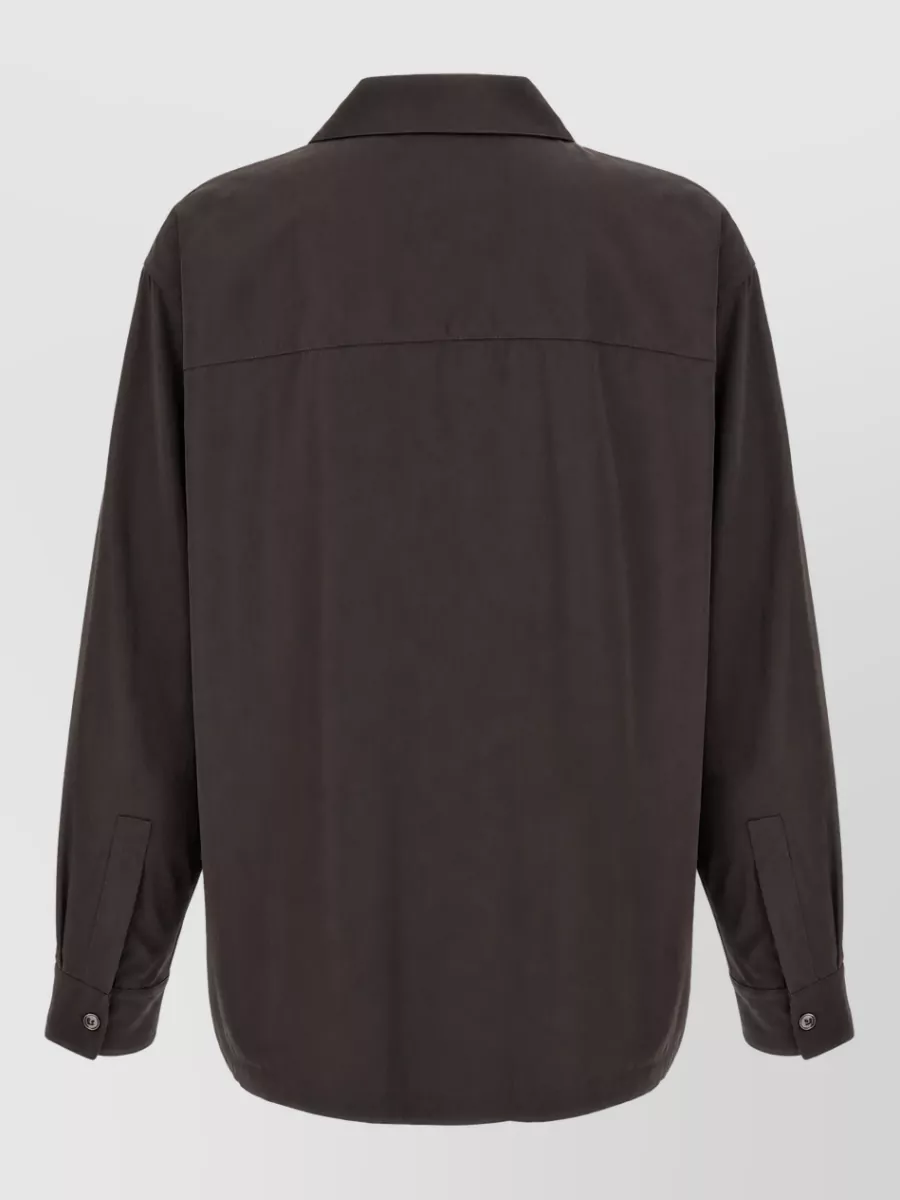 Lemaire Wool Gabardine Overshirt