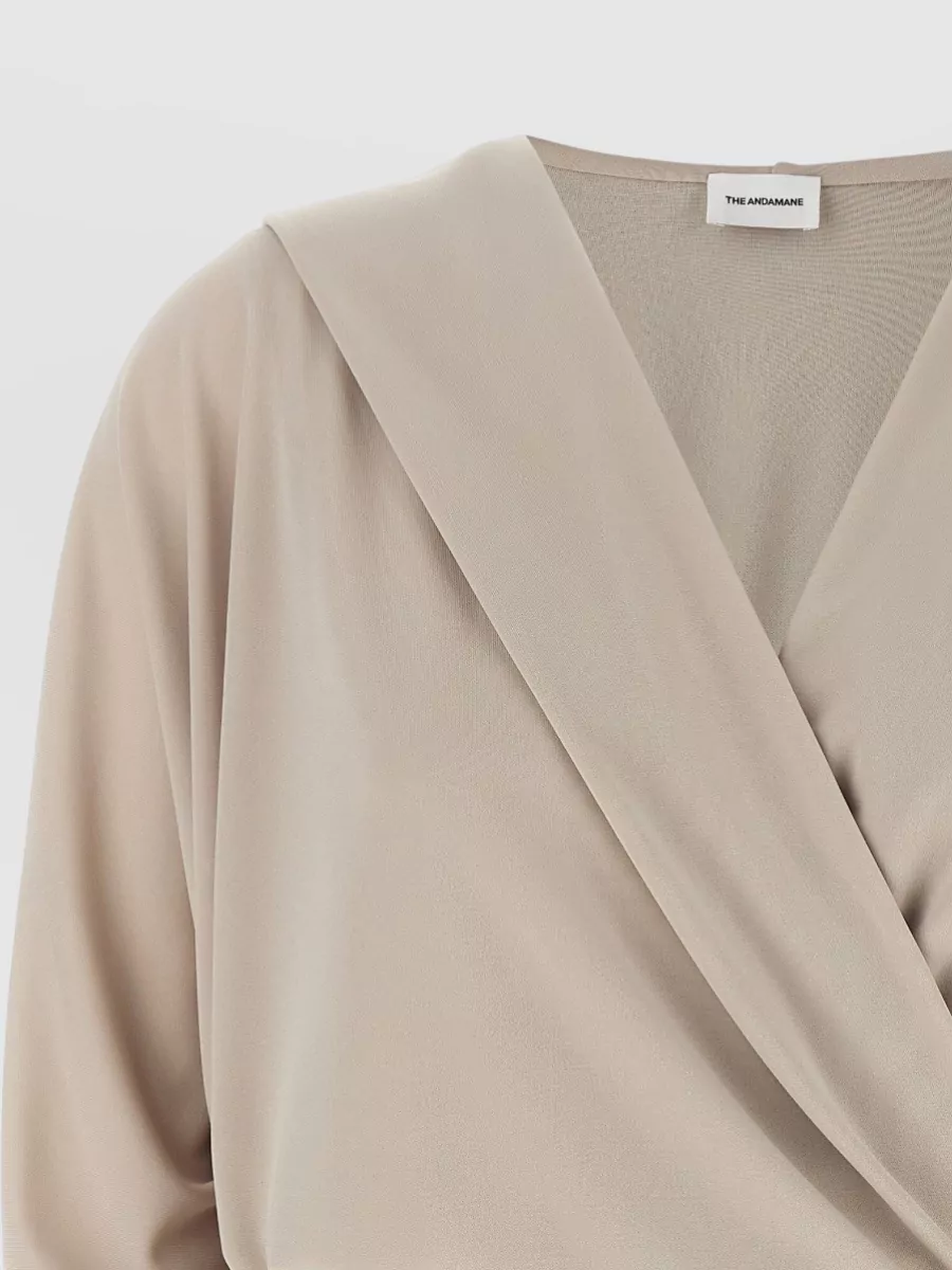 The Andamane Asymmetric Hooded Mini Dress