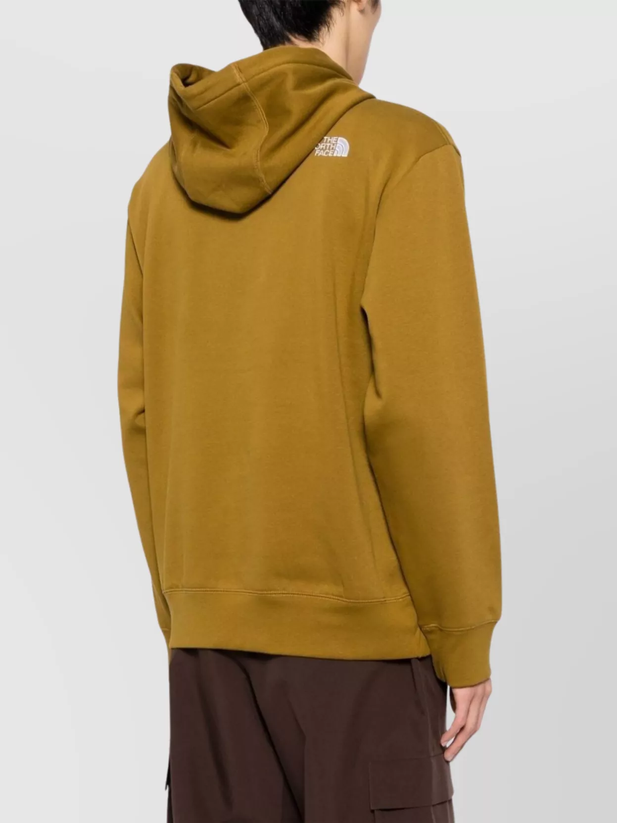THE NORTH FACE COTTON-BLEND HOODED SWEATSHIRT POCKET