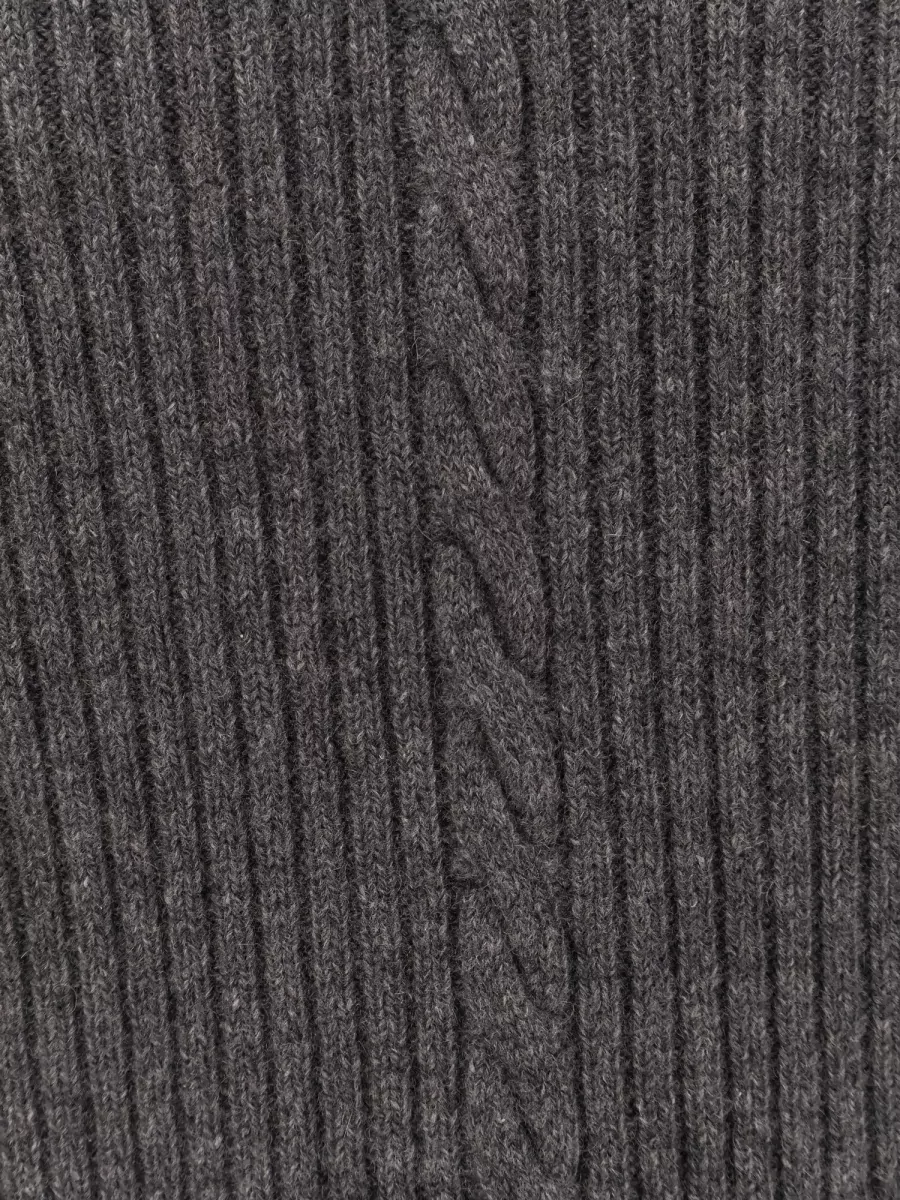 Enfants Riches Deprimes Cashmere Vest Destroyed Hem Cable Knit