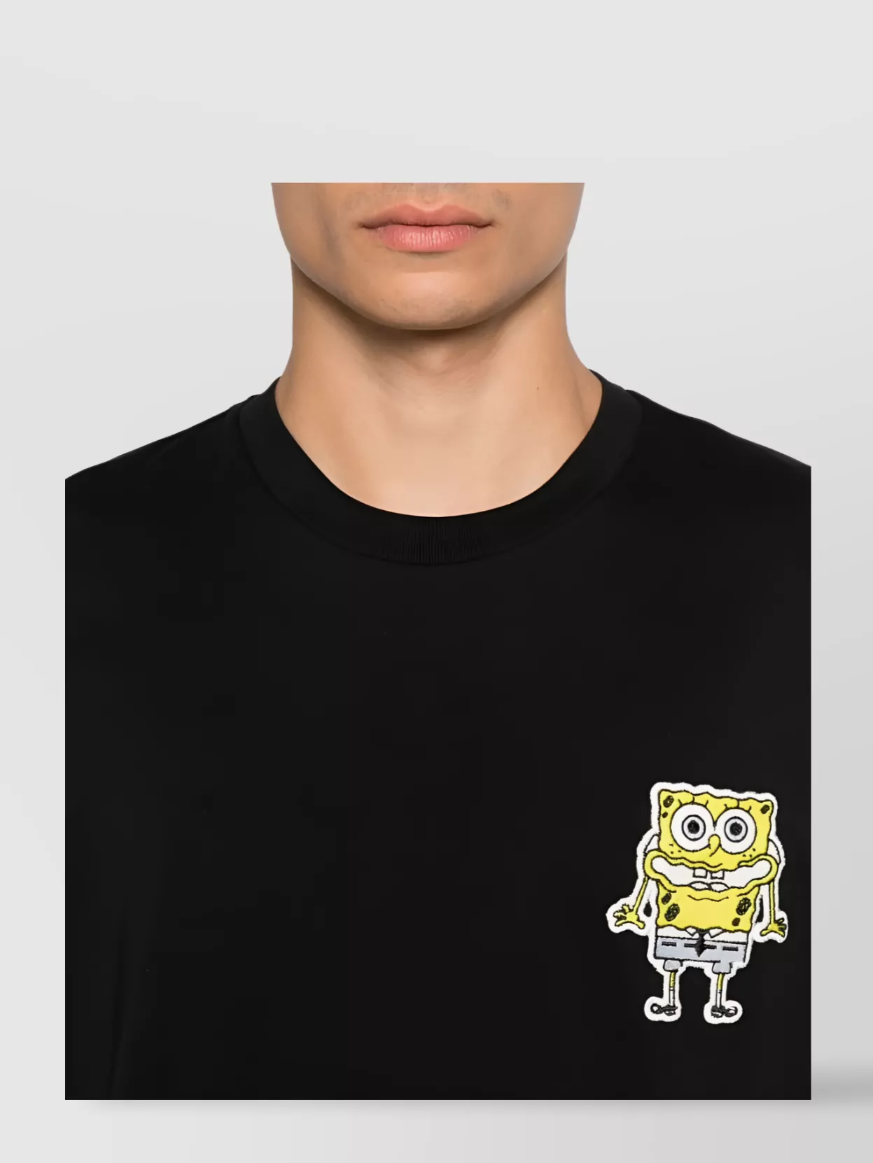 Iceberg Logo Graphic Print Short Sleeve T-Shirt