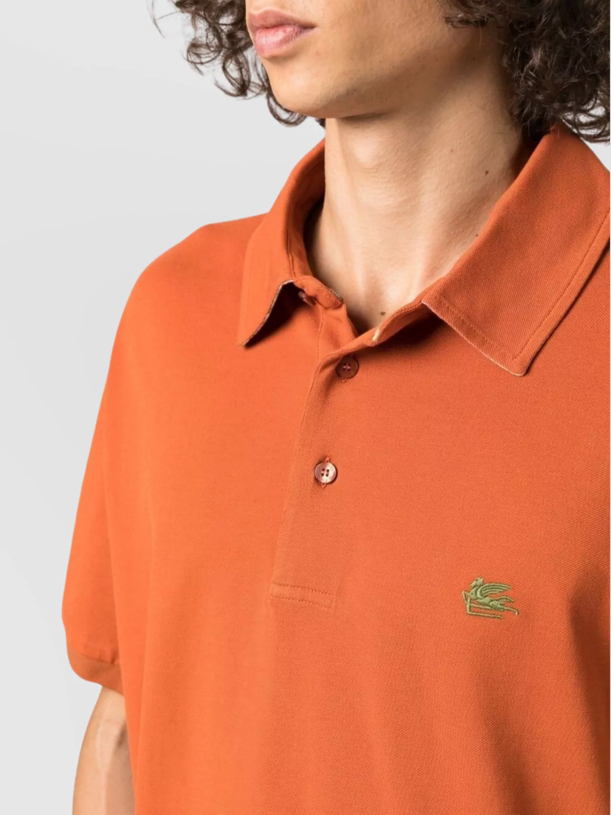 Etro Roma Polo Short Sleeves Shirt